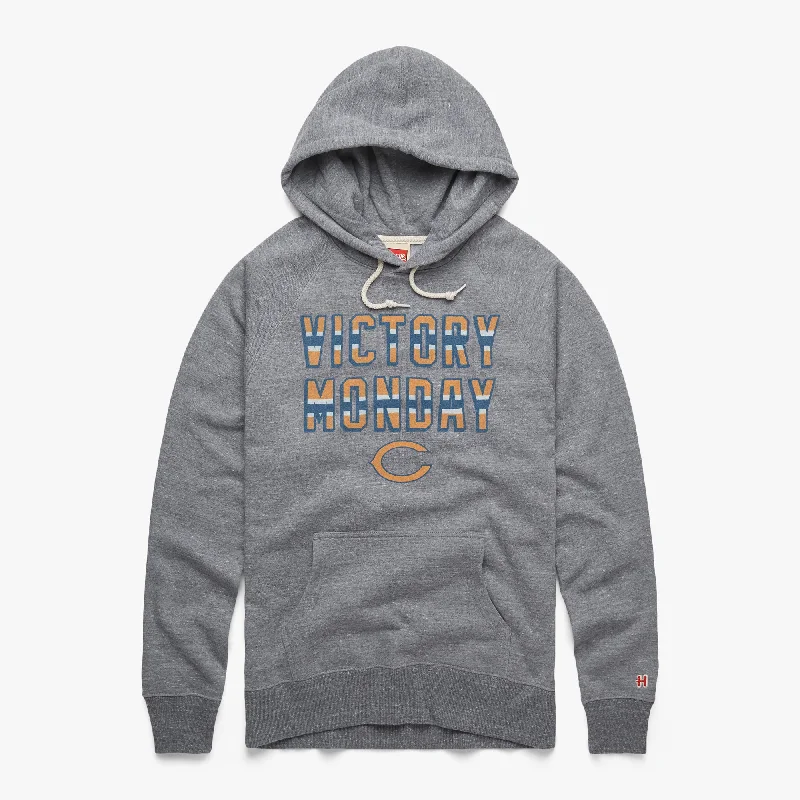 Men's Hoodies with EmbroideryChicago Bears Victory Monday Hoodie