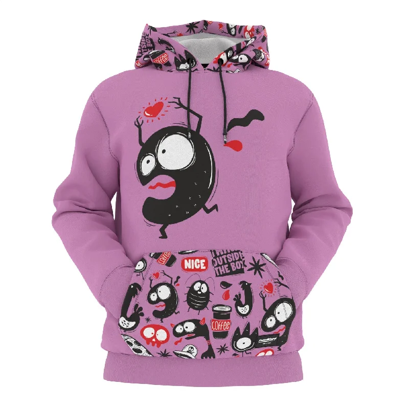 Men's Hoodies with Sublimated GraphicsCrazy Monsters Hoodie