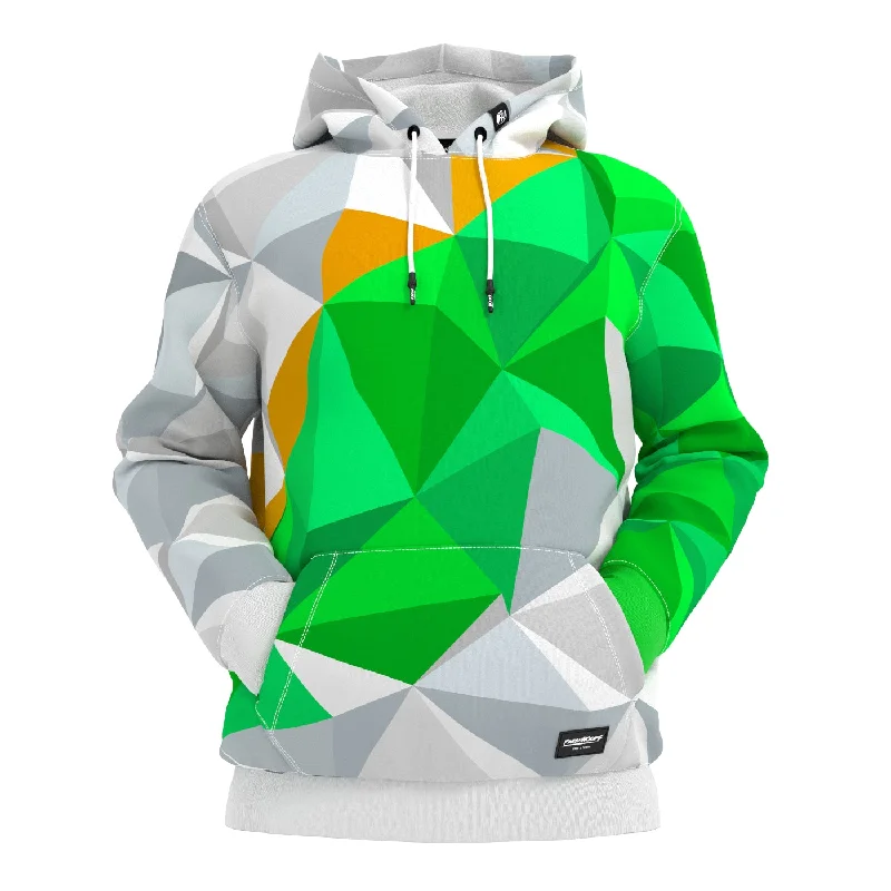 Men's Hoodies with Quilted LiningCubes Questions Hoodie