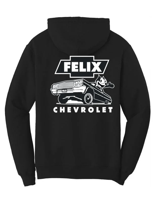 Stylish Men's Designer HoodiesFelix Chevrolet 1964 LowRider Hoodie