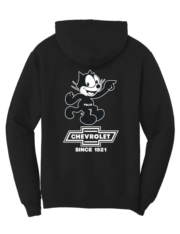 Men's Hoodies for GymSince 1921 Pointing Cat Retro Hoodie