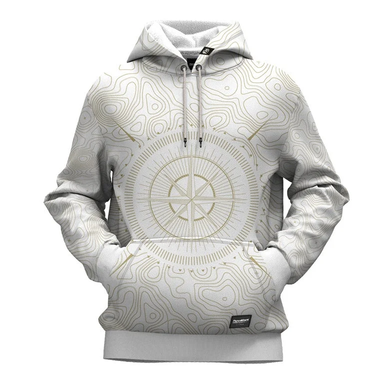 Cool Men's Graphic HoodiesGeological Compass Hoodie