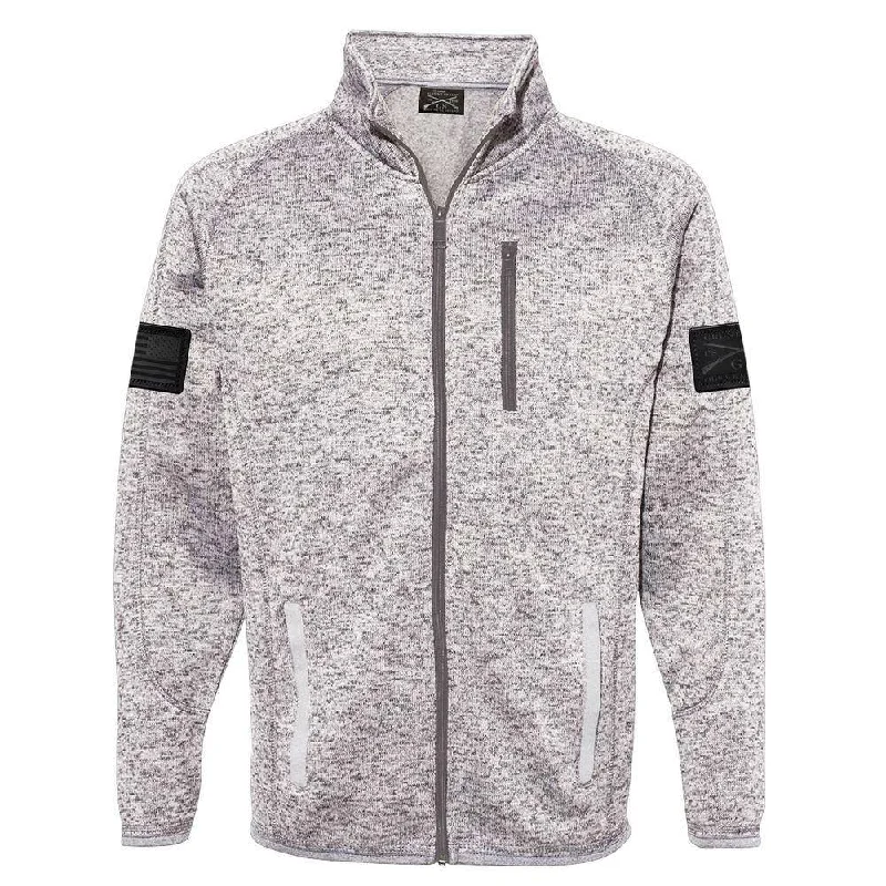 Men's Sweaters for Winter SportsSweater Jacket - Heather Grey