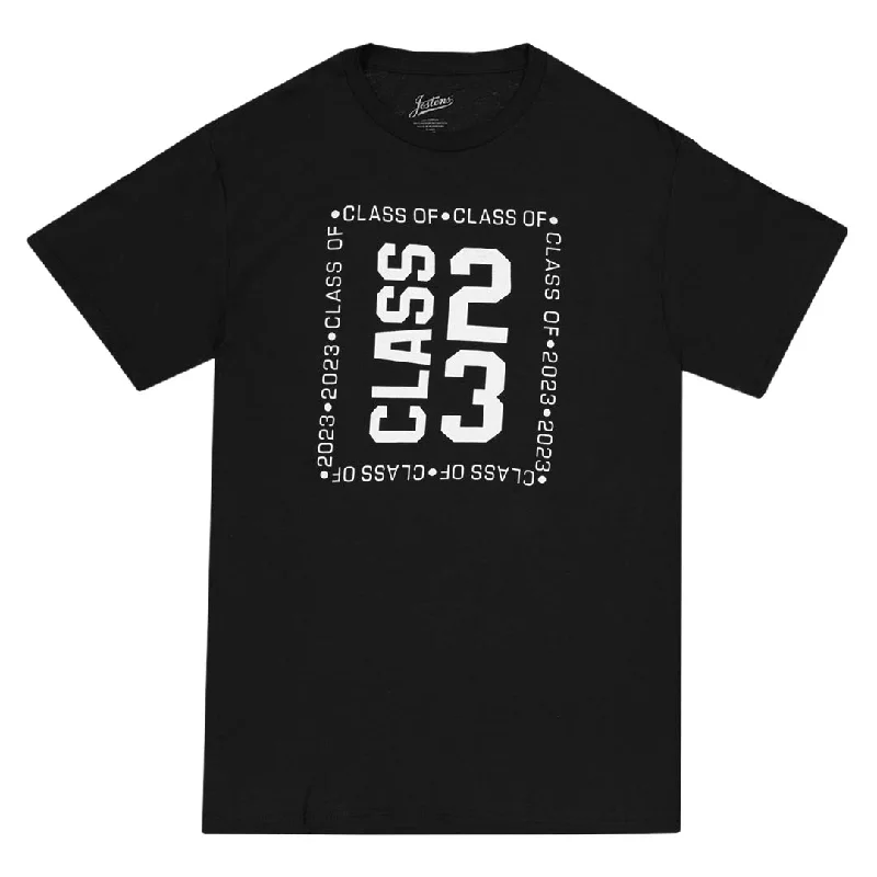 Men's Shirts with Lace-Up HemlinesJostens - Men's Class of 2023 T-Shirt (JOSTENS23-MTEE-BLK1)