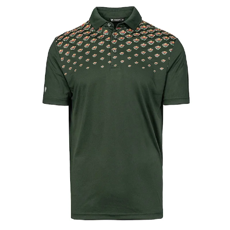 Durable Men's Work ShirtsLevelwear - Men's Minnesota Wild PGA Original Polo (PM62L 014 MIN)