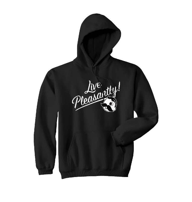 Essential Men's Sports HoodiesLive Pleasantly Hoodie