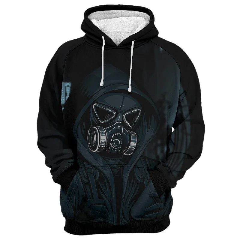 Men's Hoodies for SnowshoeingMasked Man Hoodie