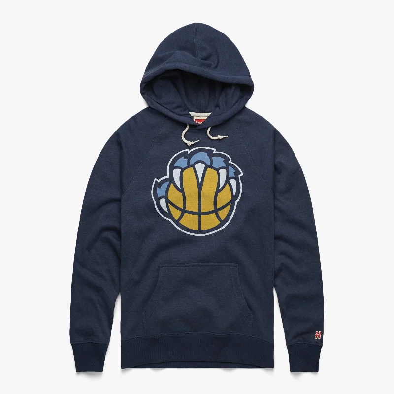 Men's Hoodies for Skinny MenMemphis Grizzlies Logo Hoodie