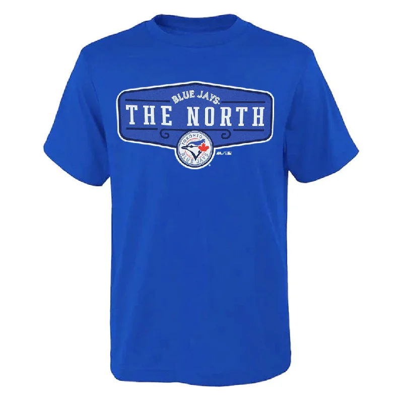 Men's Shirts for HuntingMLB - Men's Toronto Blue Jays Engage T-Shirt (XVML0BBMSC3A1PB 40BLU)