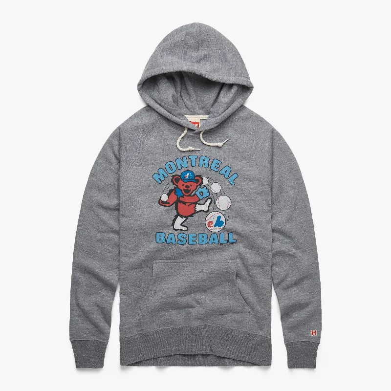 Men's Hoodies with Relaxed FitsMLB x Grateful Dead x Expos Hoodie