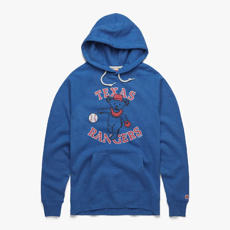 Modern Men's Tech HoodiesMLB x Grateful Dead x Rangers Hoodie