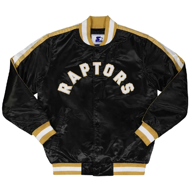 Breathable Men's Mesh TopsNBA - Men's Toronto Raptors Starter Satin Jacket (LS93G061 TRP)