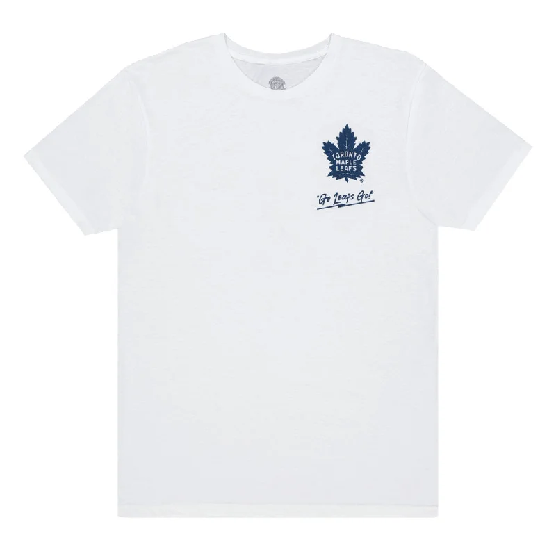 Men's Shirts with Lace-Up HemlinesNHL - Men's Toronto Maple Leafs Go Leafs Go T-Shirt (NHXX2BVMSC3A1PB)