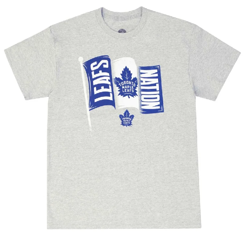 Men's Shirts with Cowl NecksNHL - Men's Maple Leafs Flag T-Shirt (NHXX26LMSC1A1PB 06GRH)