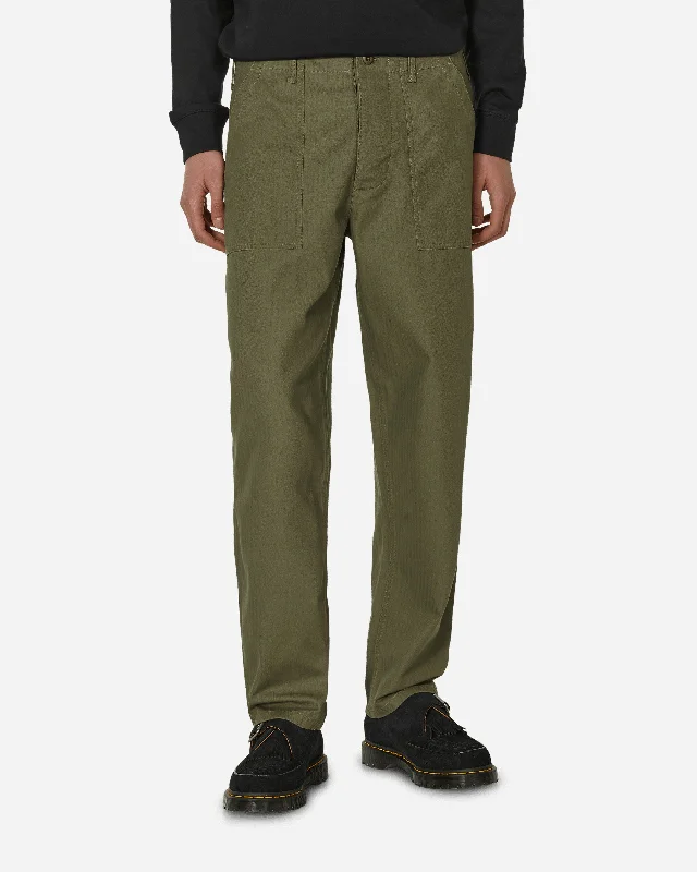 Jeans for Men with Skinny LegsFatigue Pants Medium Olive