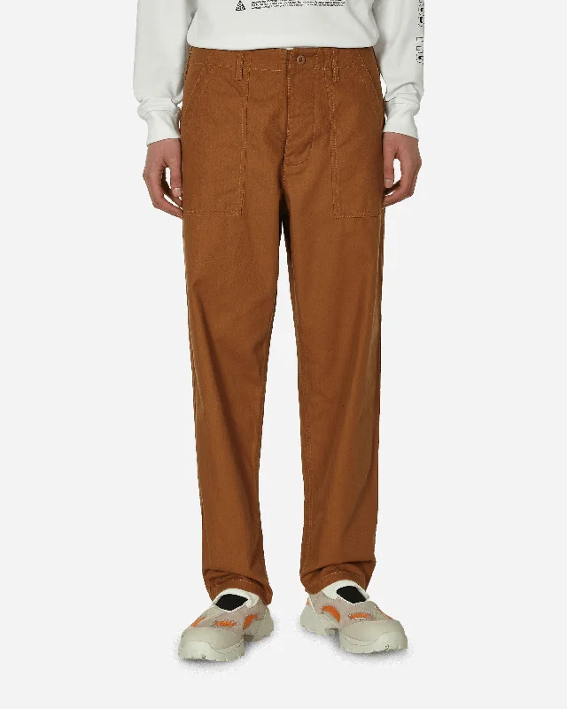 Leather Patch Men's JeansFatigue Pants Light British Tan