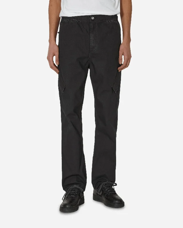 Men's Jeans for Office WearEssentials Washed Chicago Pants Black