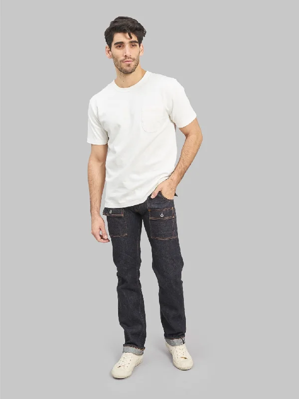 High-Waisted Men's JeansONI Denim 107 "Low Tension Denim" 15oz Bush Pants