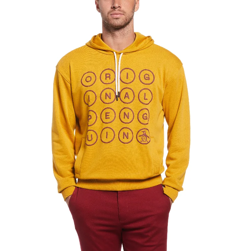 Men's Sweaters with SequinsCircle Pete Graphic Hooded Sweater