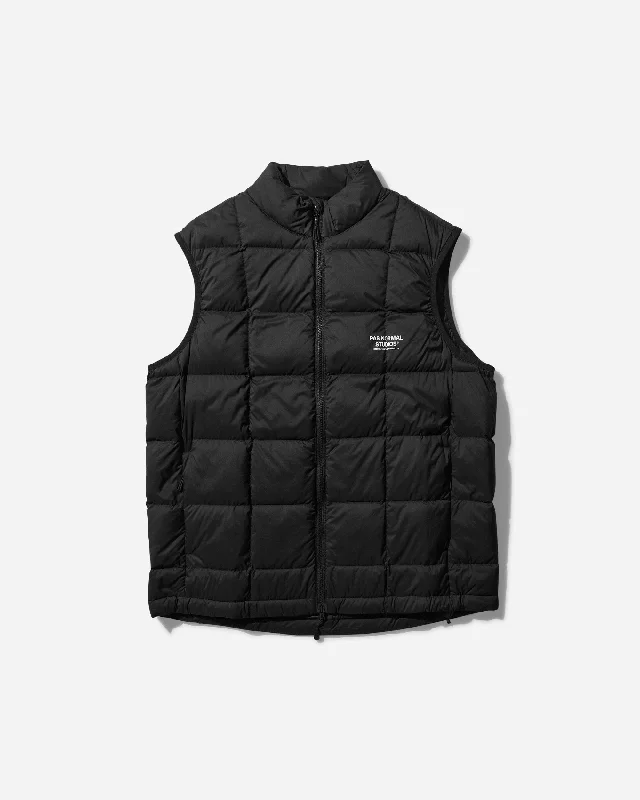 Men's Coats with Patchwork DesignsMen's Off-Race Down Vest Black