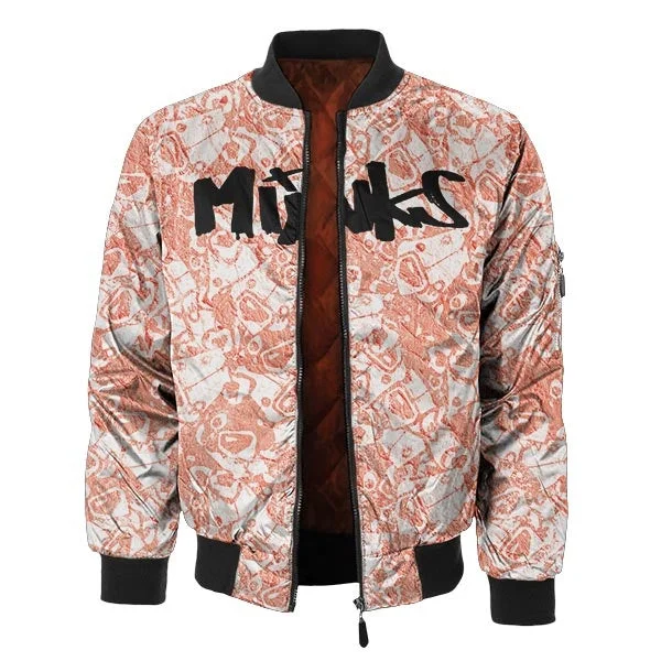 Waterproof Men's ParkasPattern Design Bomber Jacket