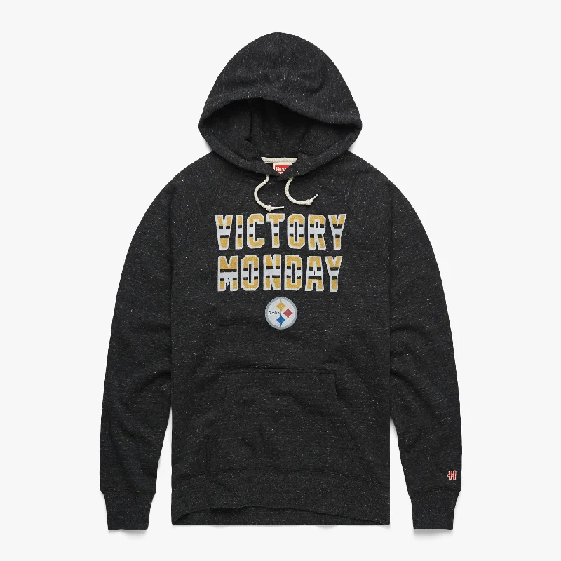 Men's Hoodies for CampingPittsburgh Steelers Victory Monday Hoodie