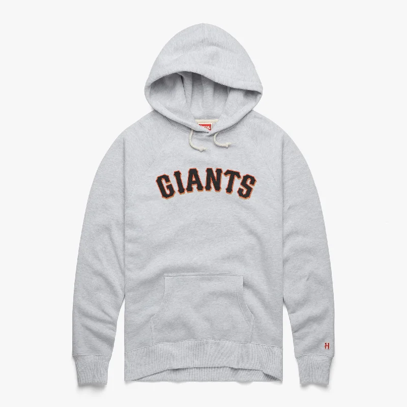 Men's Hoodies with Quick-Dry FabricSan Francisco Giants Jersey Logo Hoodie