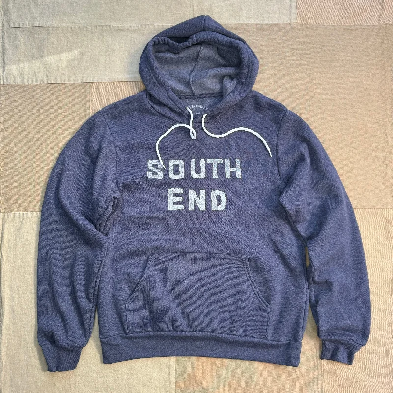 Men's Hoodies with Asymmetric ZippersSouth End Pullover Hoodie, Navy