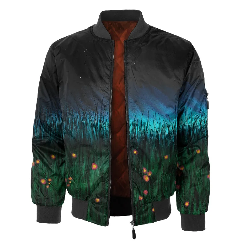 Men's Coats with Embroidered DetailsStage One Bomber Jacket