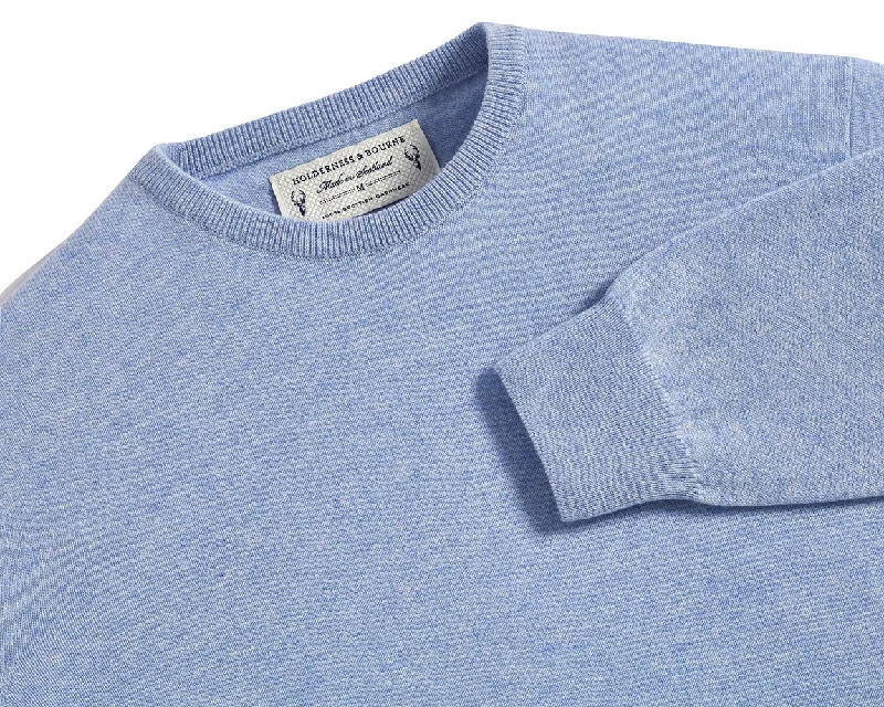 Men's Sweaters with Hidden PocketsThe Buckley Sweater: Heathered Windsor