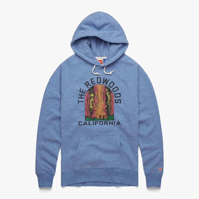 Men's Hoodies with Reinforced StitchingThe Redwoods California Hoodie