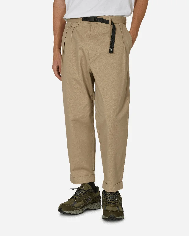 Sustainable Men's JeansWT 2 Tuck Pants Beige