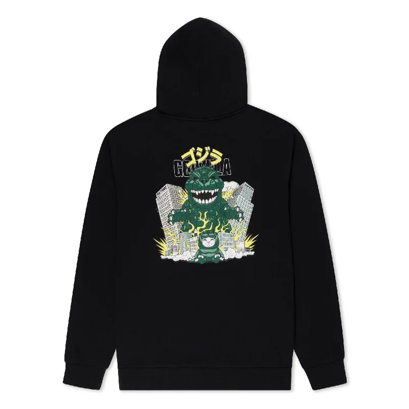 Stylish Men's Designer HoodiesYoutooz x Godzilla Hoodie (Black)