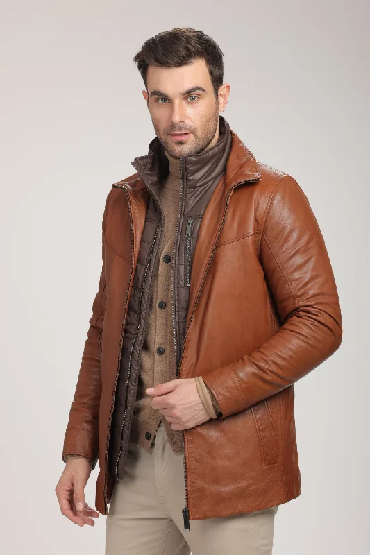 Men's Coats with Ripstop FabricCARTER