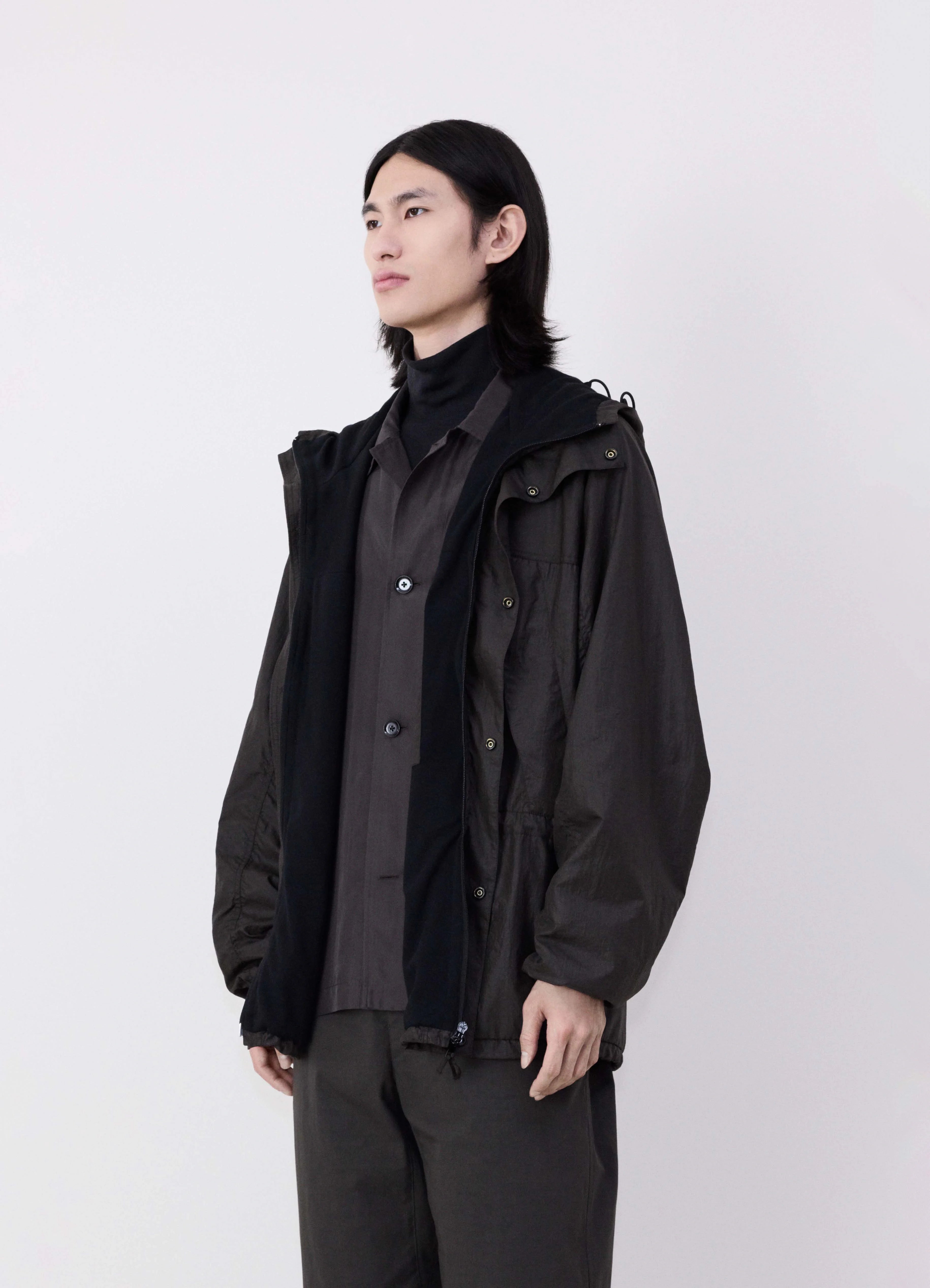 Men's Coats with Quilted LiningSOFT TECHNICAL BLOUSON