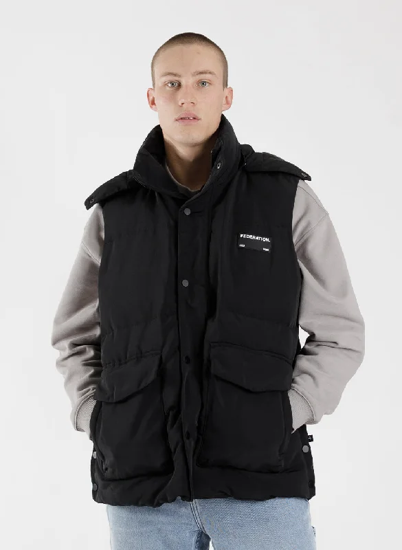 Versatile Men's Pea CoatsSurround Vest