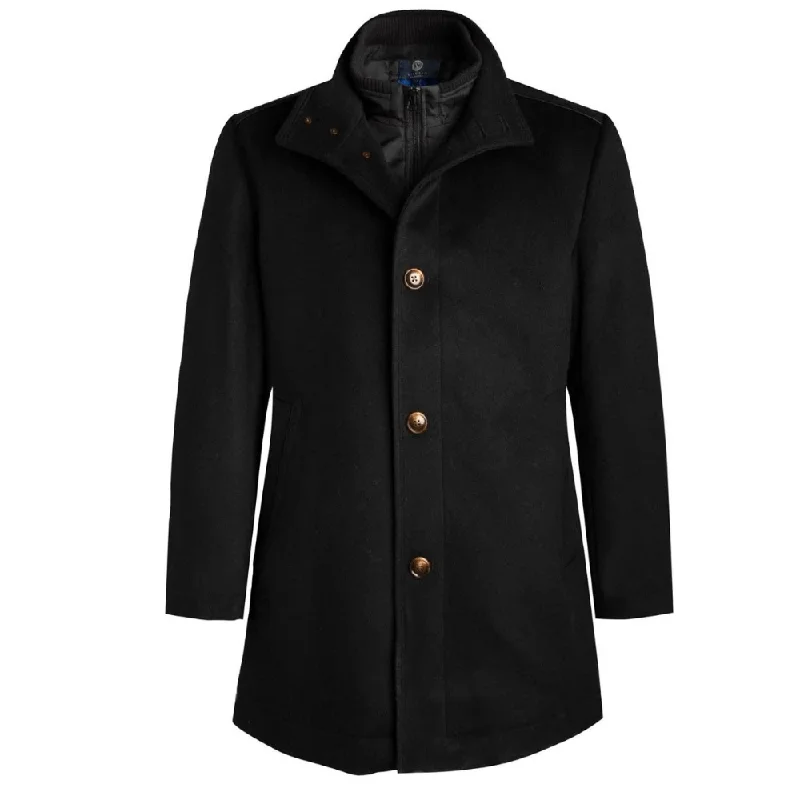 Men's Coats with Wind-Resistant FabricViyella Wool Cashmere Blend Coat - 304170