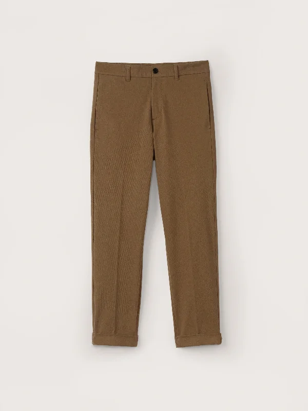 Men's Relaxed-Fit Pants for ComfortThe Colin Tapered Flex Pant in Sepia