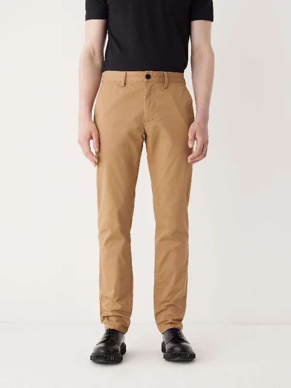 Layered Men's OverallsThe Brunswick Slim Chino Pant in Camel