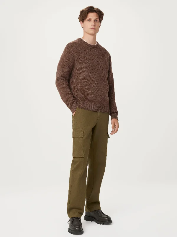 Men's Running Pants for ExerciseThe Joey Cargo Pant in Olive