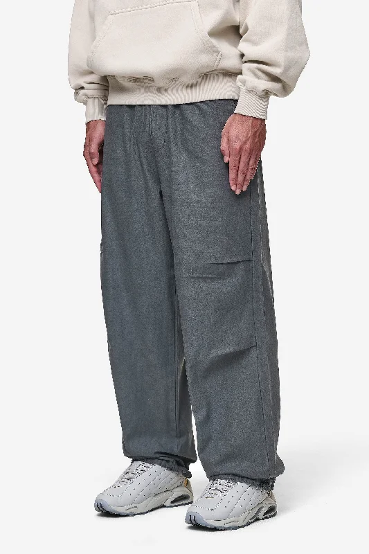 Men's Pants with Deep PocketsAshton Parachute Pants Grey