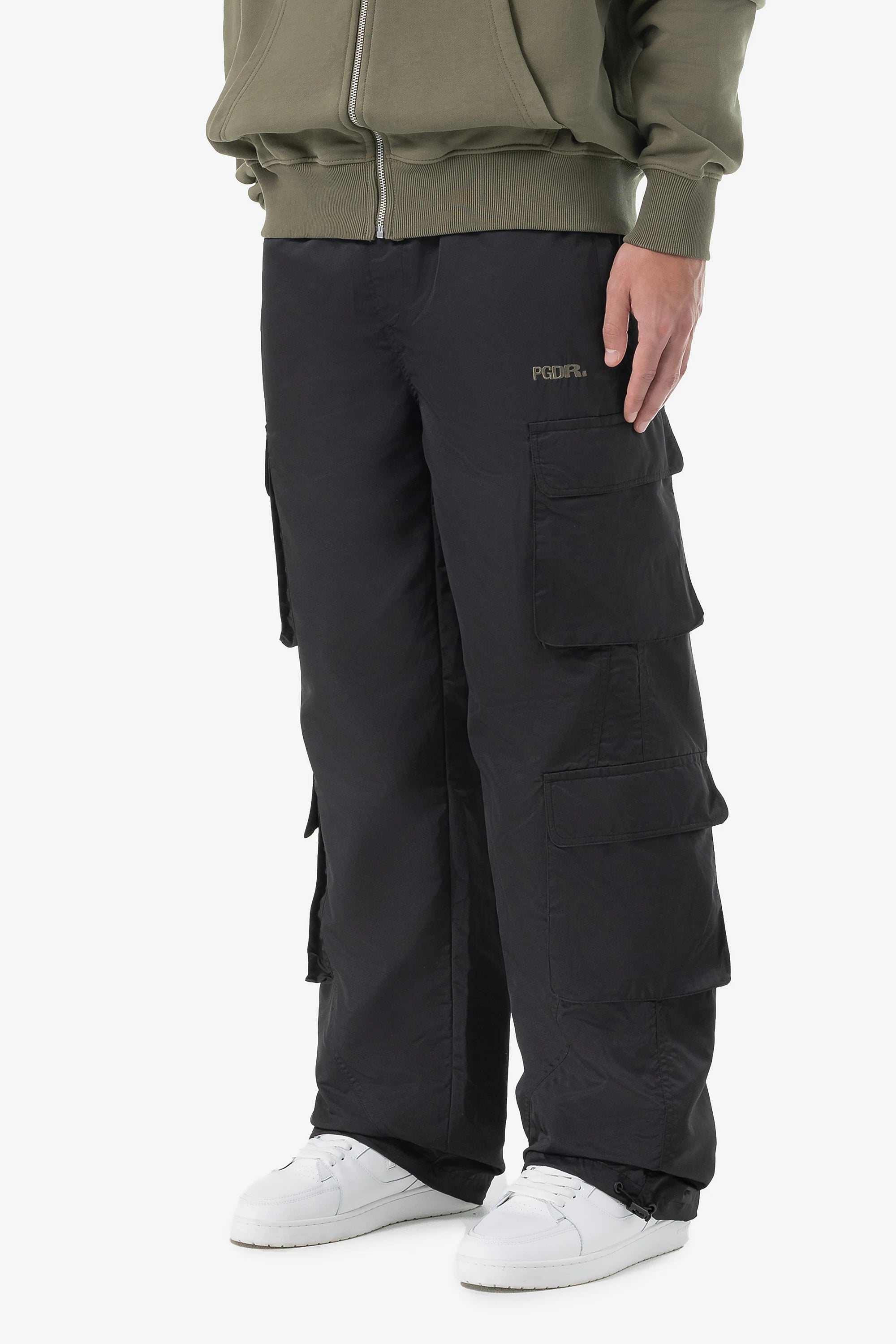 Durable Men's Work PantsBelmont Wide Tech Cargo Pants Black