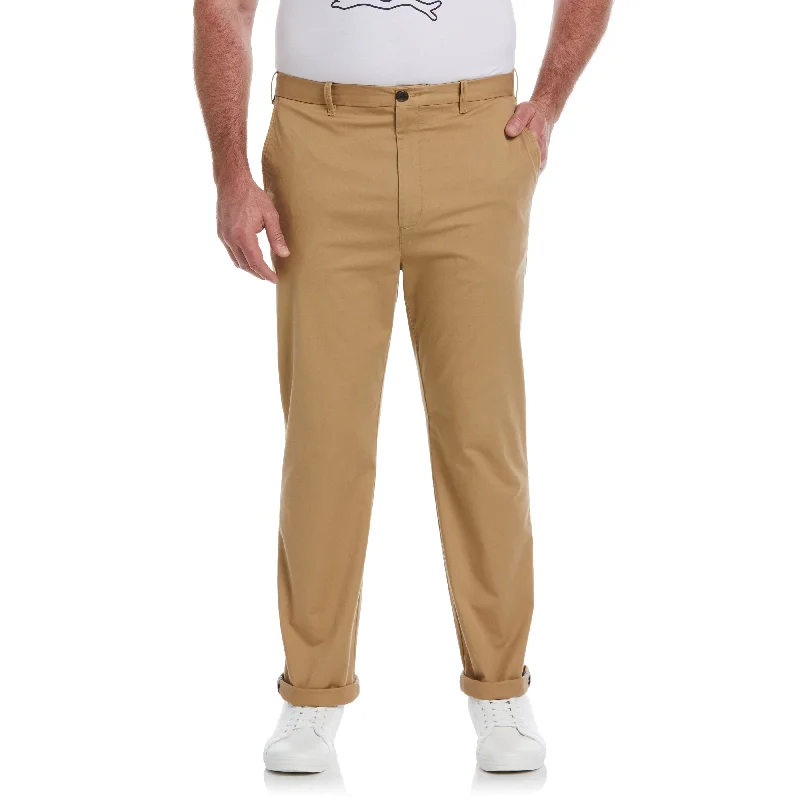 Men's Pants with Graphic PrintsBig & Tall Premium Slim Fit Stretch Chino