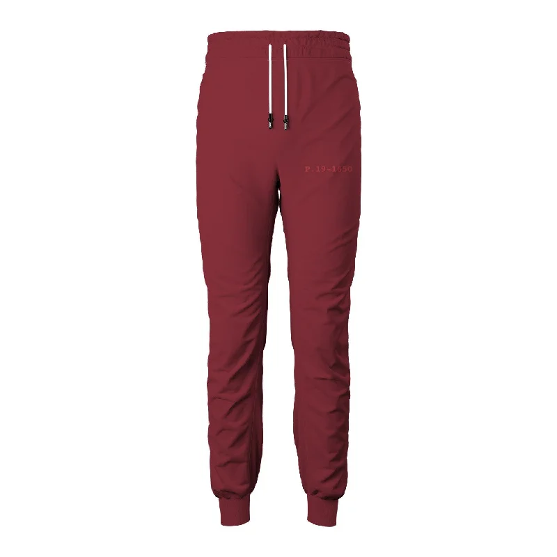 Men's Pants with SuspendersBiking Red Sweatpants