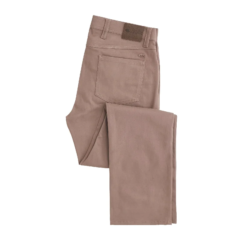 Men's Pants with Wrinkle-Resistant FabricClassic Five Pocket Pant Walnut