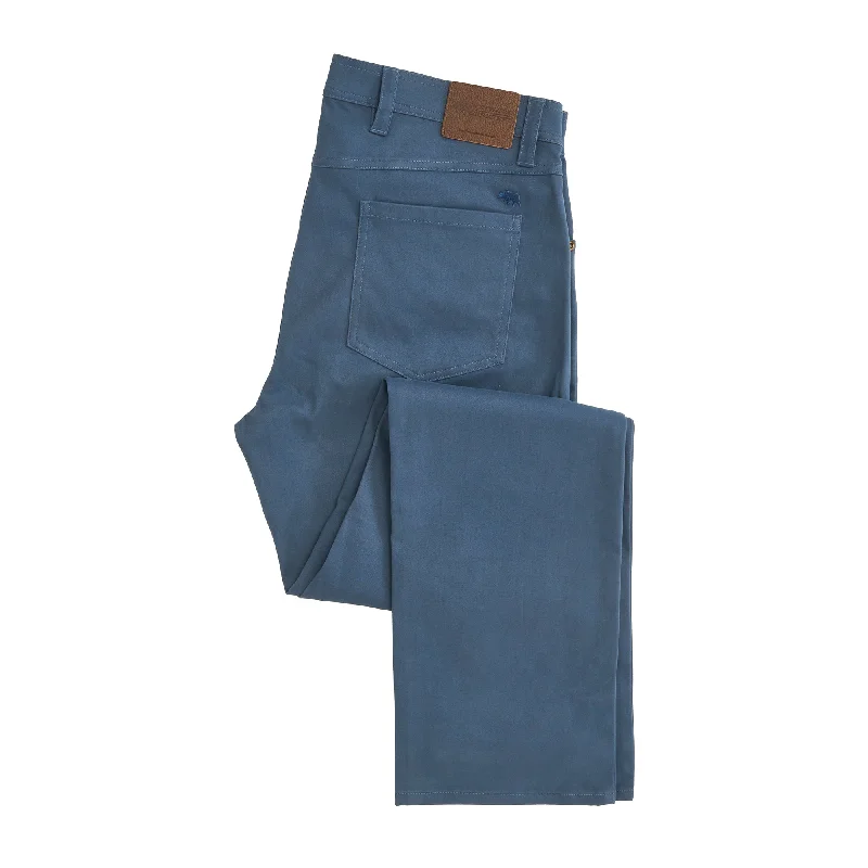 Men's Pants with Pleated FrontsClassic Five Pocket Pant Dark Denim