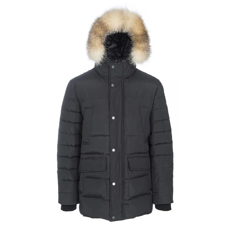 Men's Coats for SkiingMen's Teller Channel Quilted Downfill Puffer|-|Manteau matelassé en duvet Teller Channel Homme