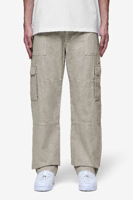 Men's Low-Waisted Pants for a Casual VibeRisley Cargo Pants Beige