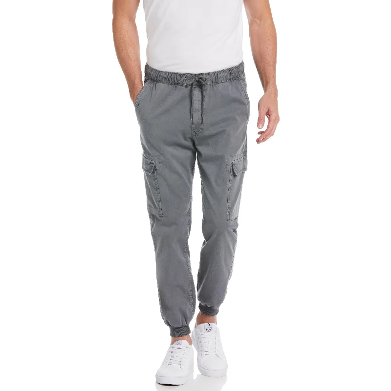 Men's Pants with Stain-Resistant TreatmentTapered Cargo Jogger