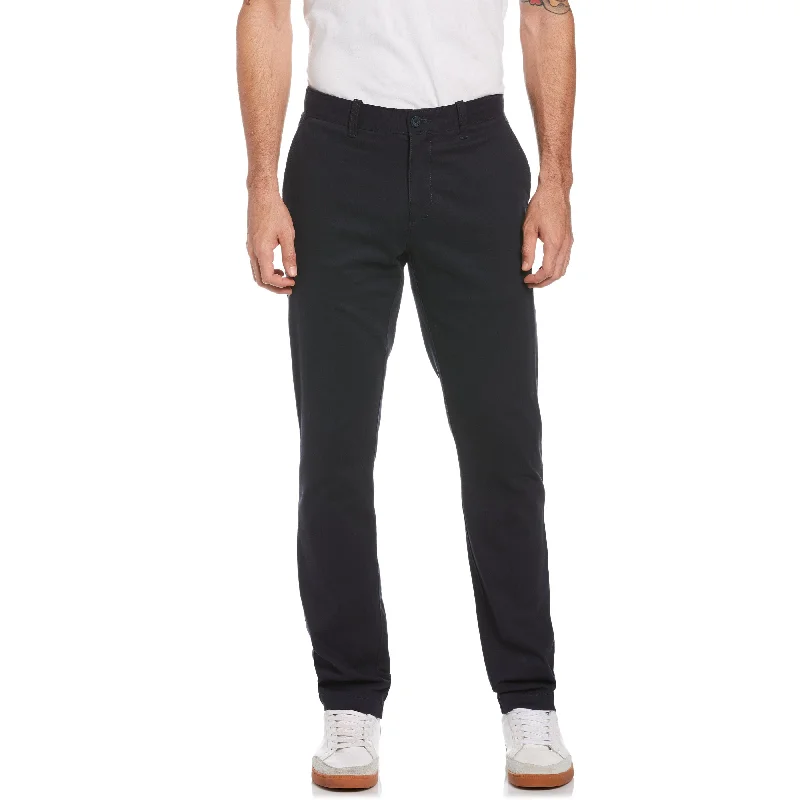 Durable Men's Work PantsTwill Slim Fit Chino